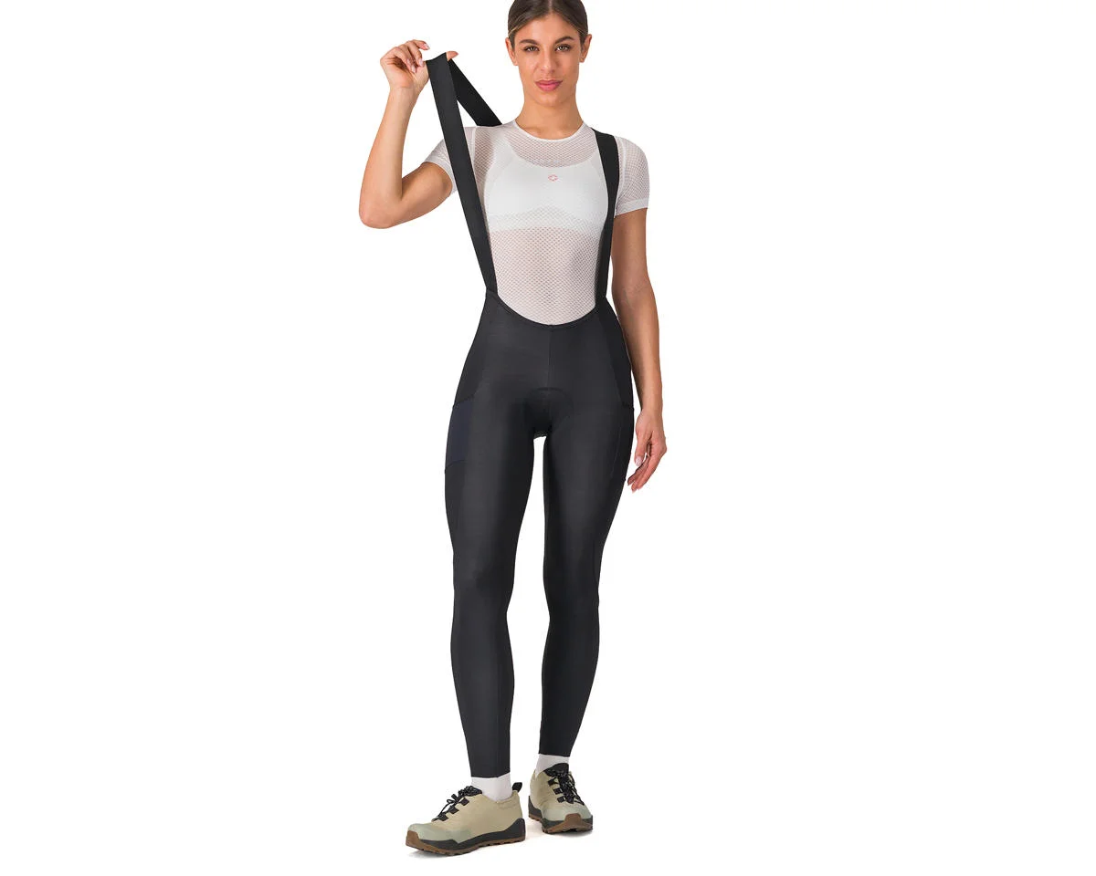 Castelli Women's Unlimited DT Bib Tight (Black) (S)
